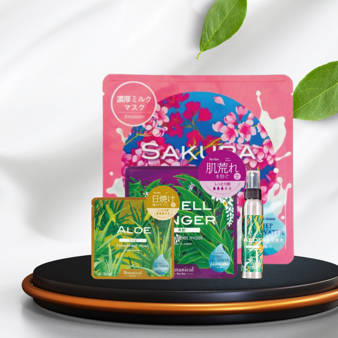 Hydrating & Balancing Skincare Trio | J-Beauty Deep Water Set