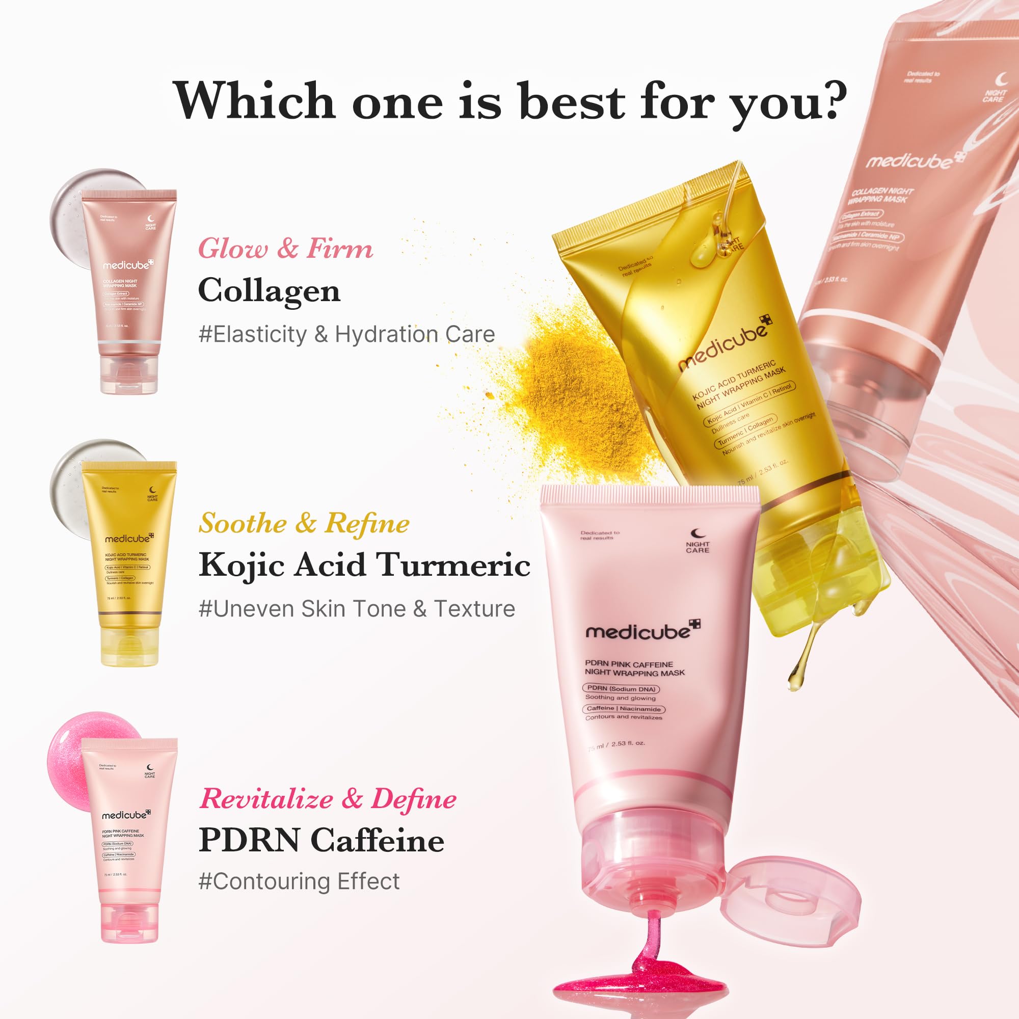 MEDICUBE Collagen Night Wrapping Mask 75ml