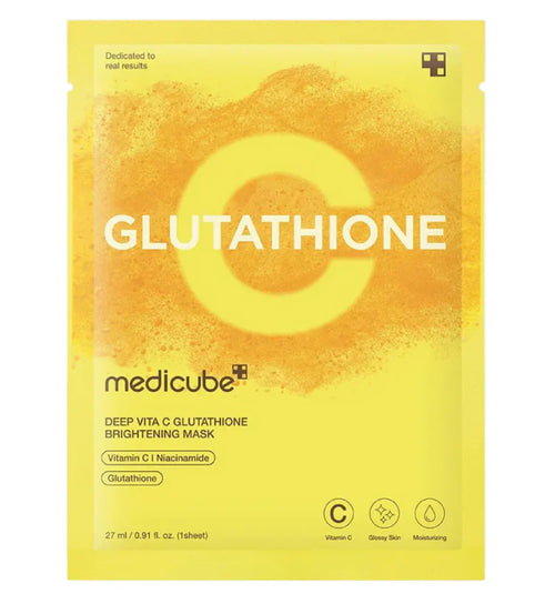 Medicube Deep Vita C Glutathione Brightening Mask