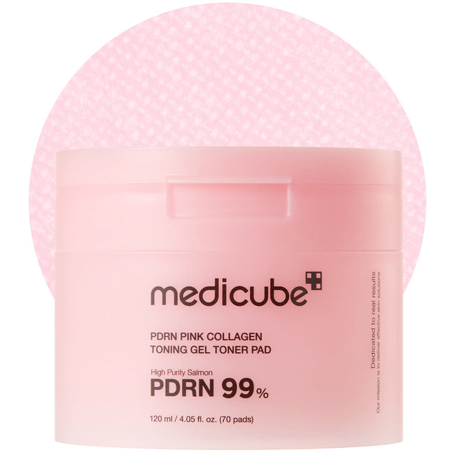 PDRN Pink Collagen Gel Toner Pad Hover Image
