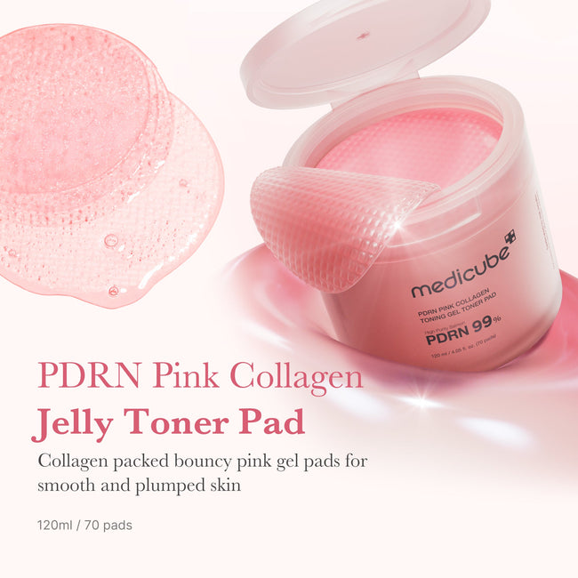 PDRN Pink Collagen Gel Toner Pad Main Image