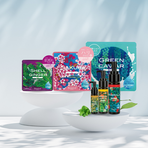 3 Hydrating Face Foam + 3 Revitalizing Face Masks