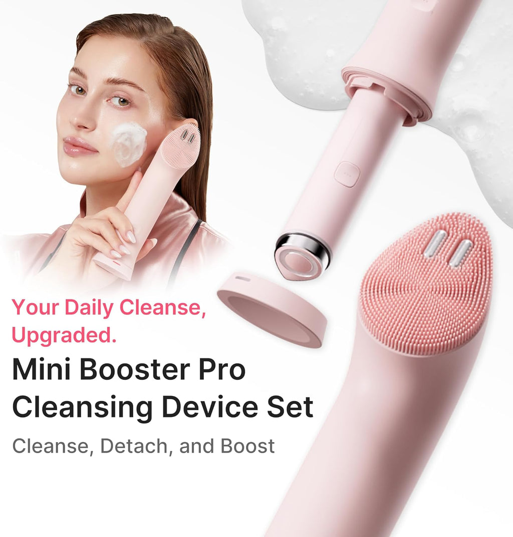 AGE-R Booster Facial Cleansing Device (Mini Plus + Cleansing Head)