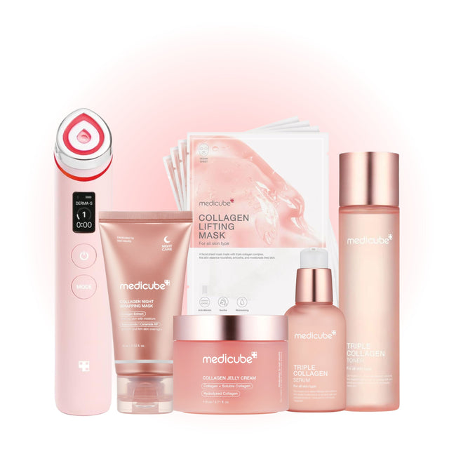 Triple Collagen Bouncy Skin Set Hover Image